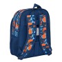 Mochila Infantil Hot Wheels Speed club Naranja Azul marino (27 x 33 x 10 cm)