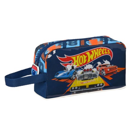 Portameriendas Térmico Hot Wheels Speed club 21.5 x 12 x 6.5 cm Naranja Azul marino