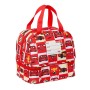 Portameriendas Cars Let's race Rojo Blanco 20 x 20 x 15 cm