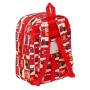 Mochila Infantil Cars Let's race Rojo Blanco (22 x 27 x 10 cm)