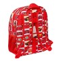 Mochila Infantil Cars Let's race Rojo Blanco (27 x 33 x 10 cm)