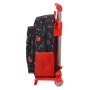 Cartable à roulettes Spiderman Hero Noir (27 x 33 x 10 cm)