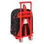 Mochila Escolar con Ruedas Spiderman Hero Negro (22 x 27 x 10 cm)