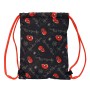 Bolsa Mochila con Cuerdas Spiderman Hero Negro (26 x 34 x 1 cm)