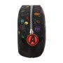 Portameriendas Térmico The Avengers Super heroes 21.5 x 12 x 6.5 cm Negro