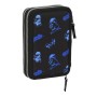 Estuche Escolar con Accesorios Star Wars Digital escape Negro (12.5 x 19.5 x 4 cm) (28 piezas)