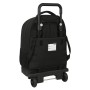 Mochila Escolar con Ruedas Paul Frank Campers Negro (33 x 45 x 22 cm)