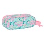 Trousse Fourre-Tout Double Vicky Martín Berrocal Mint paradise Menthe (21 x 8 x 6 cm)