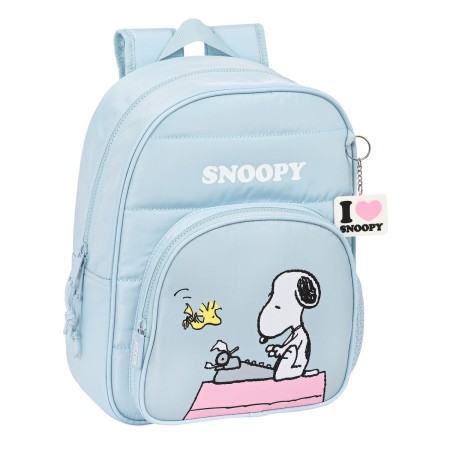 Sac à dos enfant Snoopy Imagine Bleu (26 x 34 x 11 cm)