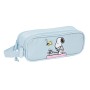 Portatodo Doble Snoopy Imagine Azul (21 x 8 x 6 cm)