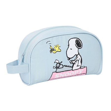 Neceser Escolar Snoopy Imagine Azul (26 x 16 x 9 cm)