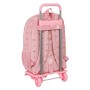 Mochila Escolar con Ruedas Glow Lab Hearts Rosa (30 x 46 x 14 cm)