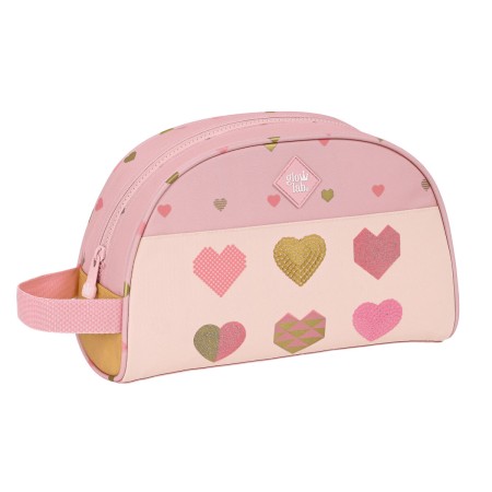 Trousse de Toilette Glow Lab Hearts Rose (28 x 18 x 10 cm)