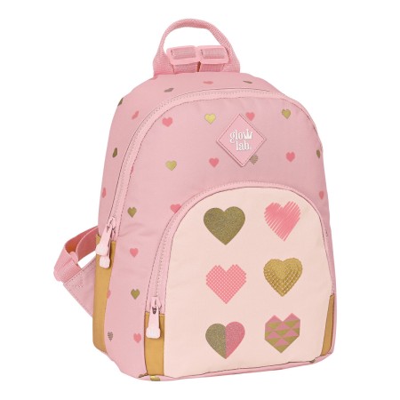 Sac à dos Casual Glow Lab Hearts Rose 13 L