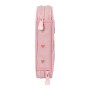 Trousse Scolaire avec Accessoires Glow Lab Hearts Rose (12.5 x 19.5 x 4 cm) (28 pcs)