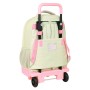 Mochila Escolar con Ruedas Glow Lab Magic flow Beige (33 x 45 x 22 cm)