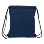 Bolsa Mochila con Cuerdas Benetton Love Azul marino (35 x 40 x 1 cm)