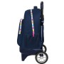Cartable à roulettes Benetton Love Blue marine (33 x 45 x 22 cm)