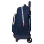 Cartable à roulettes Benetton Love Blue marine (33 x 45 x 22 cm)