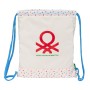 Bolsa Mochila con Cuerdas Benetton Topitos (35 x 40 x 1 cm)
