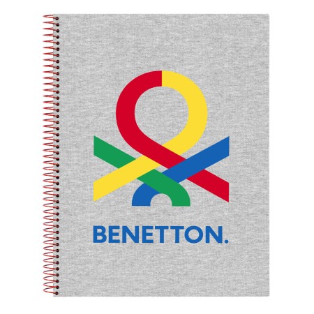 Carnet Benetton Pop Gris A4 (120 Volets)