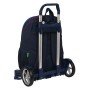 Cartable à roulettes Benetton Sixties Blue marine (32 x 44 x 16 cm)