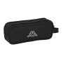 Trousse Fourre-Tout Double Kappa Black Noir (21 x 8 x 6 cm)