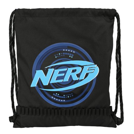 Sac à dos serré par des ficelles Nerf Boost Noir (35 x 40 x 1 cm)