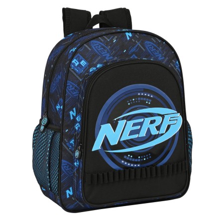 Mochila Escolar Nerf Boost Negro (32 x 38 x 12 cm)