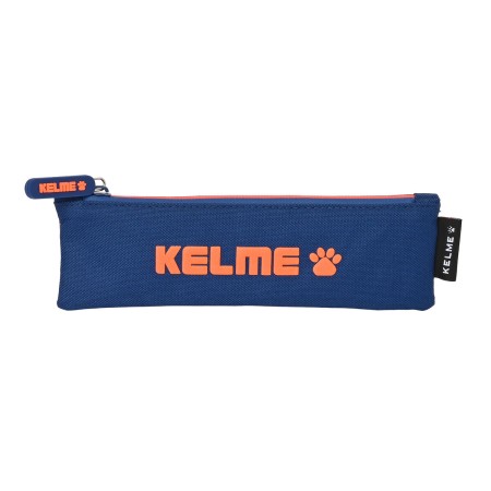 Trousse d'écolier Kelme Navy blue Orange Blue marine (20 x 6 x 1 cm)