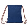 Sac à dos serré par des ficelles Kelme Navy blue Orange Blue marine (35 x 40 x 1 cm)