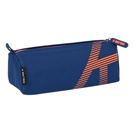 Trousse d'écolier Kelme Navy blue Orange Blue marine (21 x 8 x 7 cm)