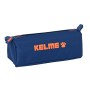 Estuche Escolar Kelme Navy blue Naranja Azul marino (21 x 8 x 7 cm)