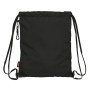 Bolsa Mochila con Cuerdas Kelme Jungle Negro Gris Lima (35 x 40 x 1 cm)