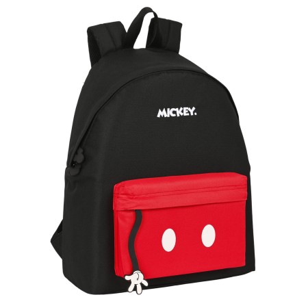 Cartable Mickey Mouse Clubhouse Mickey mood Rouge Noir (33 x 42 x 15 cm)