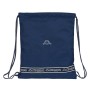 Bolsa Mochila con Cuerdas Kappa Navy Azul marino (35 x 40 x 1 cm)