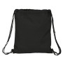 Bolsa Mochila con Cuerdas Real Madrid C.F. Negro (35 x 40 x 1 cm)