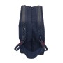 Trousse Fourre-Tout Double F.C. Barcelona Blue marine (21 x 8 x 6 cm)