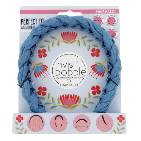 Diadema Invisibobble Margarita Bonita Azul