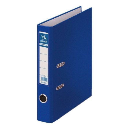 Archivador de Palanca DOHE A4 28,5 x 32 x 45 cm Azul 12 Unidades