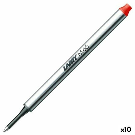 Recambio para bolígrafo Lamy Roller M63 Rojo 1 mm 10 Unidades Media