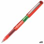 Crayon Roller Pilot GREEN-BALL 0,7 mm Rouge Recyclado 10 Unités