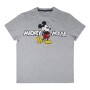 Pyjama D'Été Mickey Mouse Gris Bleu