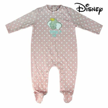 Barboteuse à Manches Longues pour Bébé Disney Rose