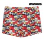 Boxer de Bain pour Enfants Minions Rouge