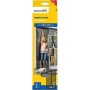 Cortina Mosquitera Schellenberg Puertas Magnético Fibra de Vidrio Antracita (90 x 120 cm)