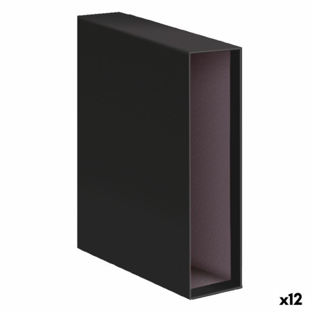 Funda para Archivador DOHE Archicolor A4 Negro 12 Unidades