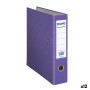 Archivador de Palanca DOHE Archicolor A4 Morado 12 Unidades (28,5 x 32 x 7 cm)