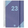 Agenda Finocam 16,5 x 24,2 cm Bleu