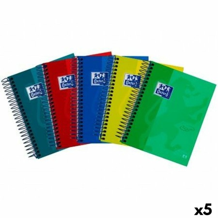 Set de Cuadernos Oxford European Book 4 Multicolor 120 Hojas 5 Unidades